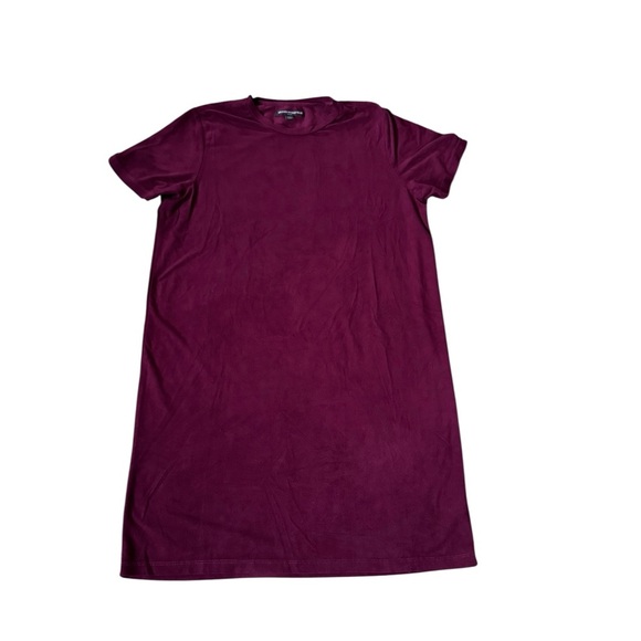 Brandy Melville Velvet T-Shirt Dress One Size - Picture 1 of 4